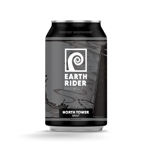 North Tower Stout by Earth Rider Brewery