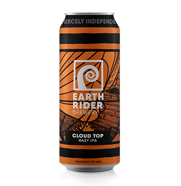 Earth Rider Beer Cloud Top IPA 16oz can