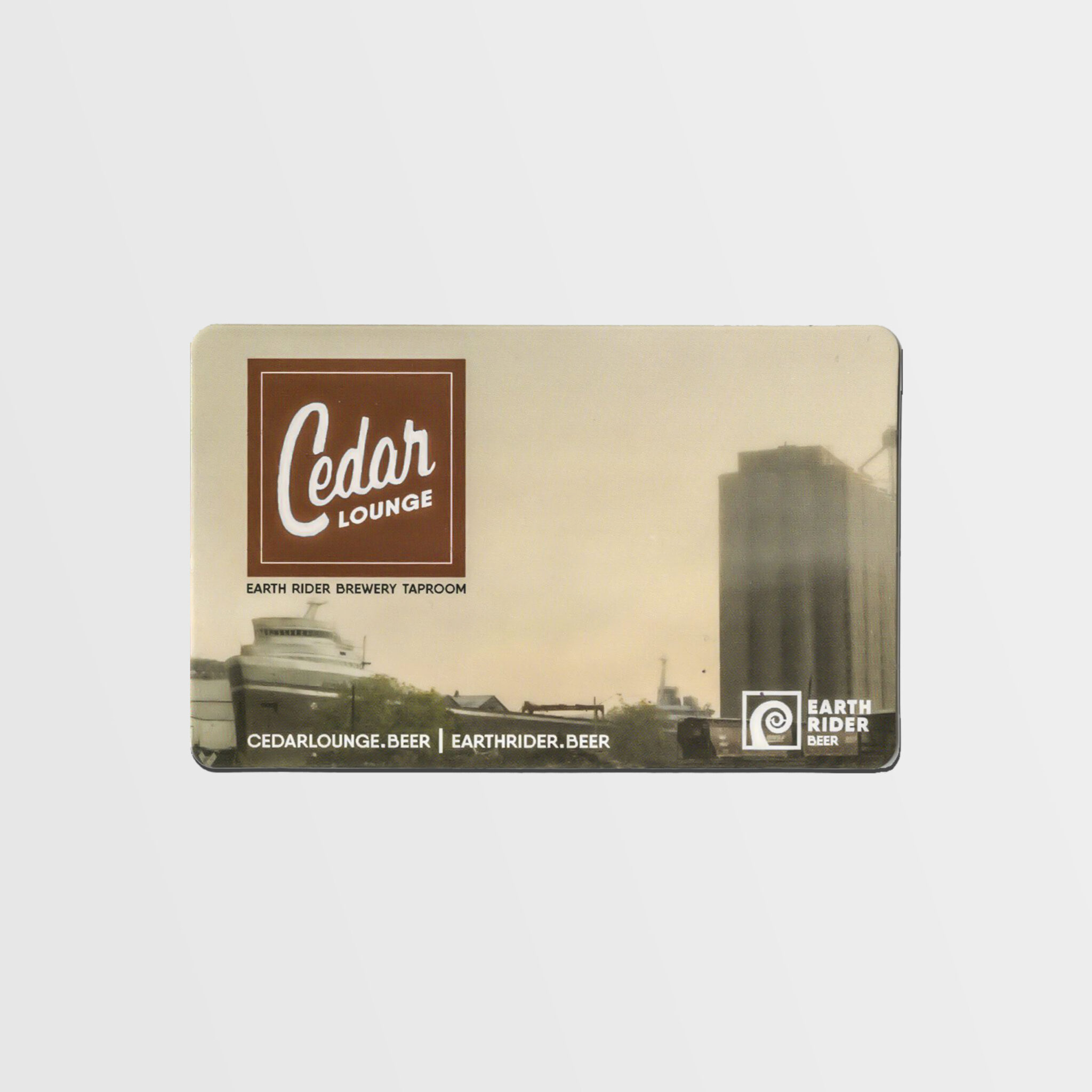 Cedar Lounge Earth Rider Brewery Taproom Gift Card