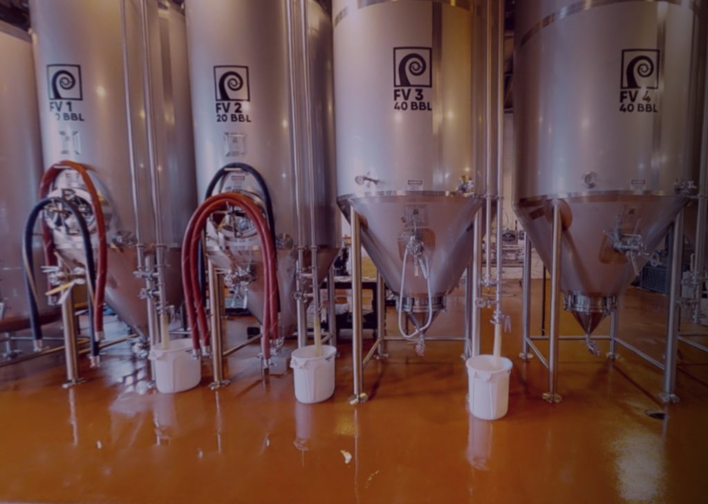 Earth Rider brewery tanks